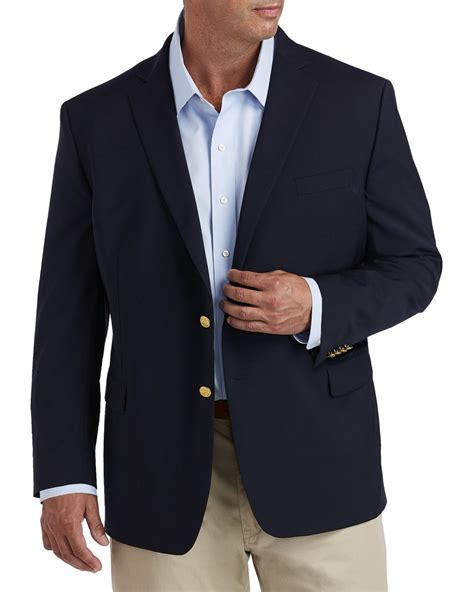 blazers for men navy blue|More.